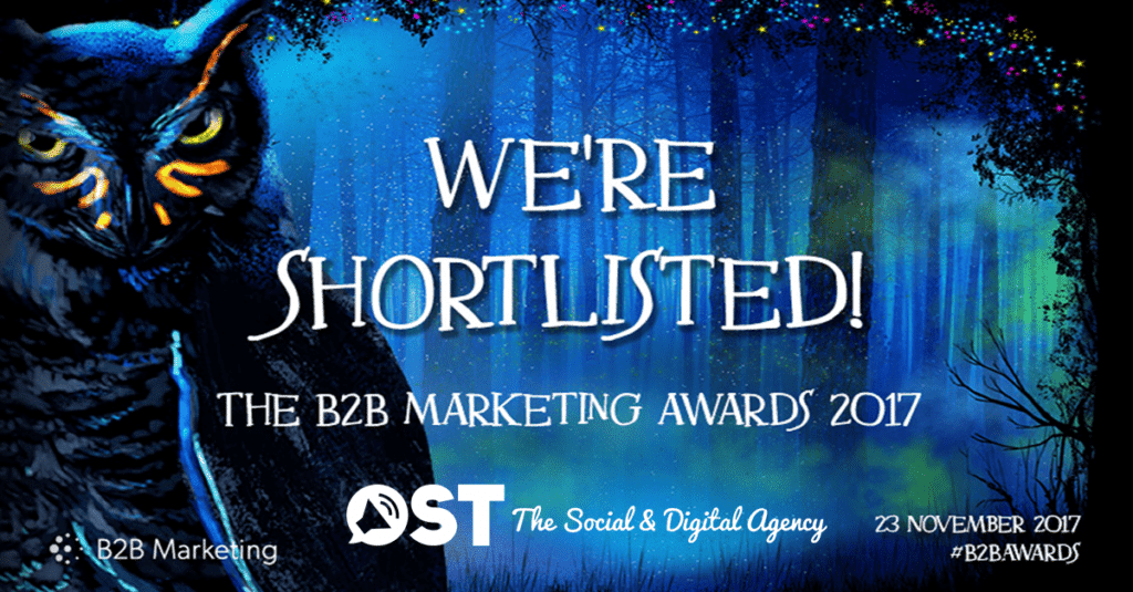 B2B Marketing Awards - best use of social media