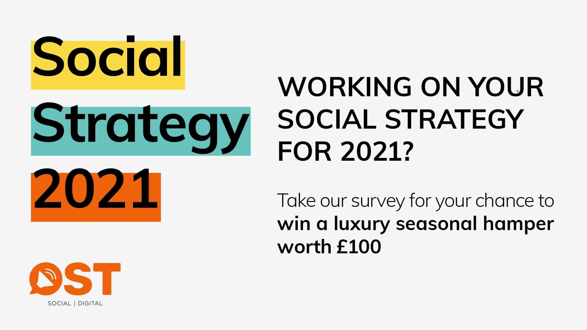 Fill out our social strategy survey to be a part.