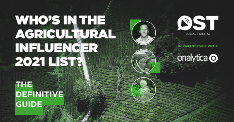 Promoting our co-marketing report on agricultural influencers